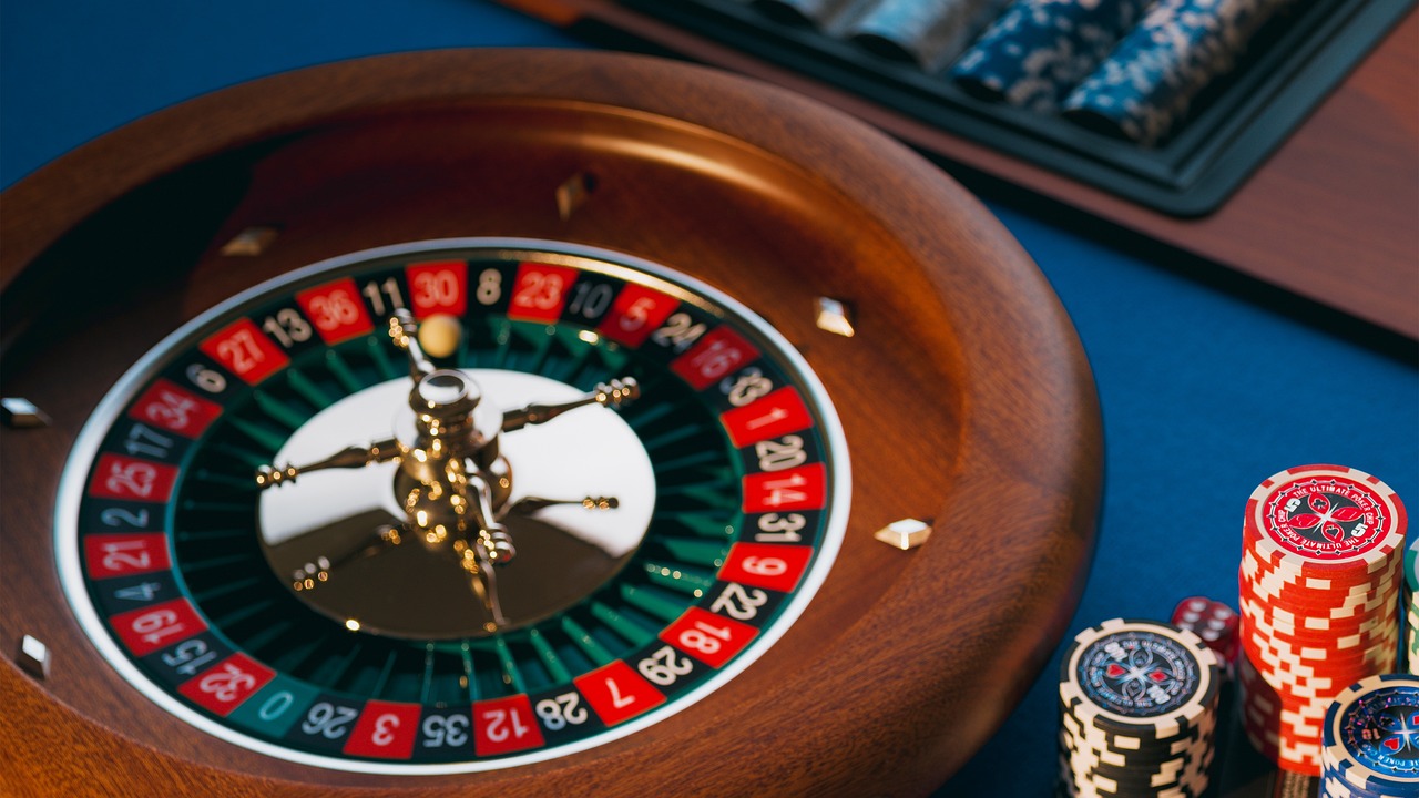 Roulette table