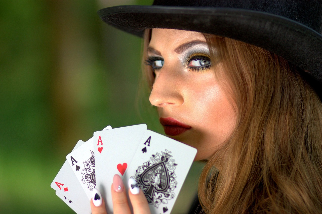 Poker face