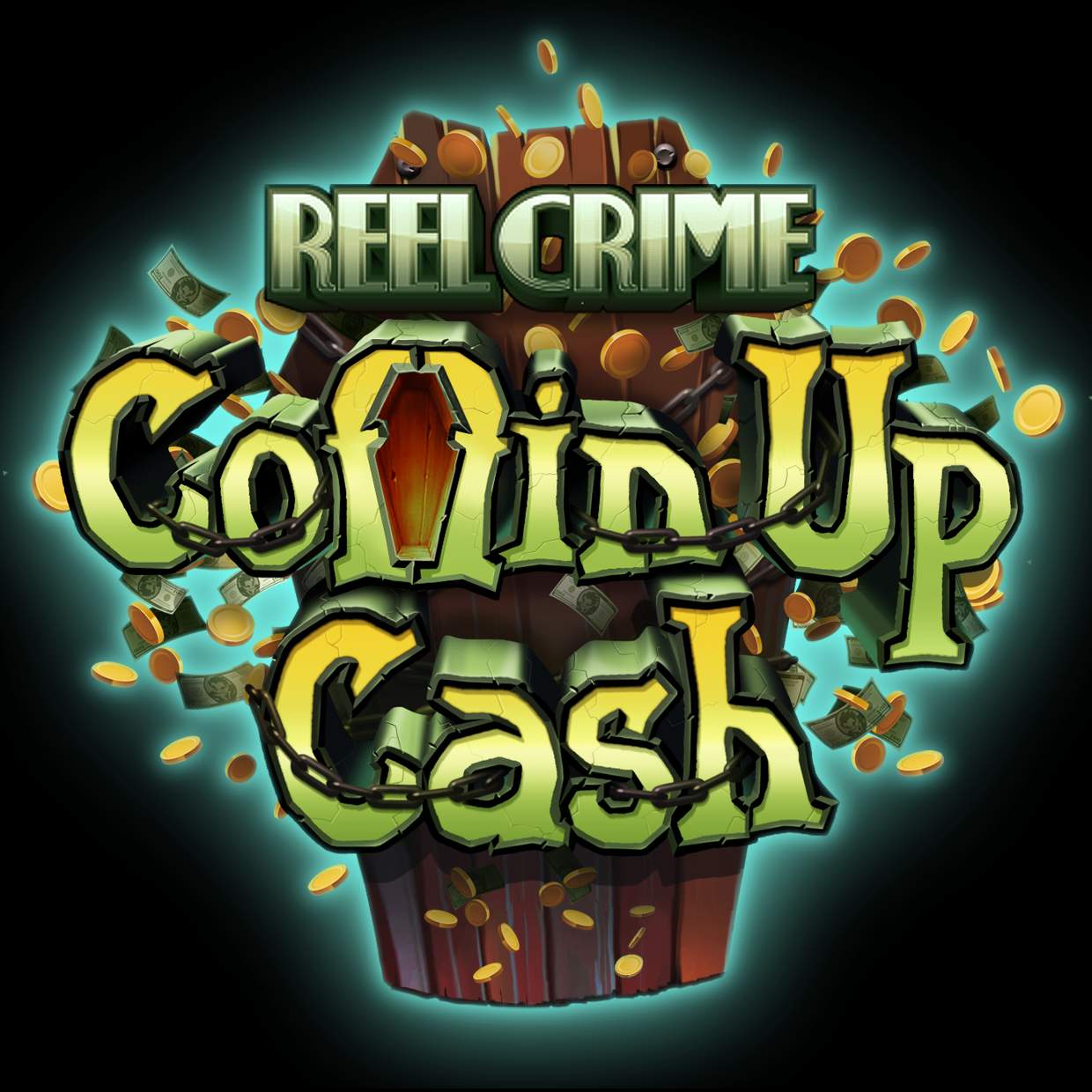 Reel Crime: Coffin Up Cash (Rival) CUC Logo 1240x1240 Glow