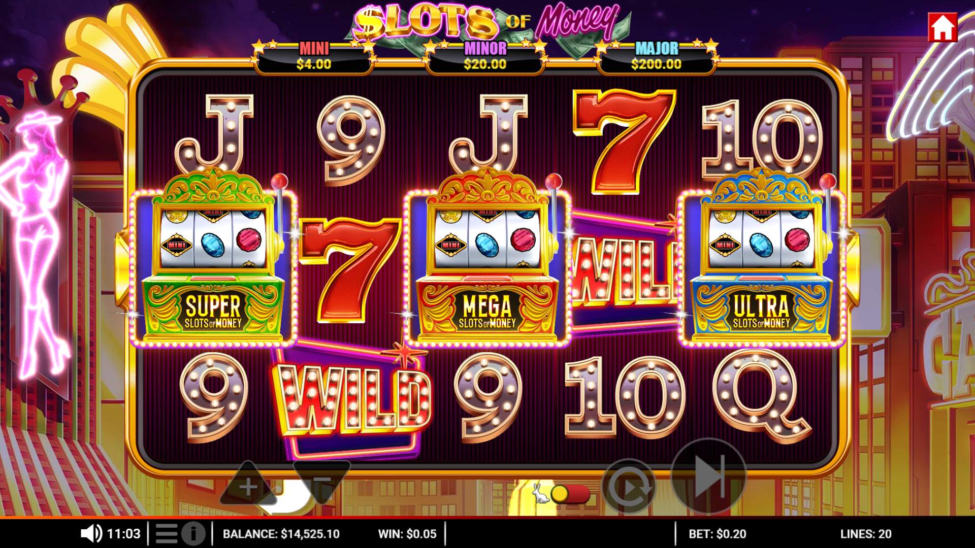 Slots Of Money (Crucible) Game