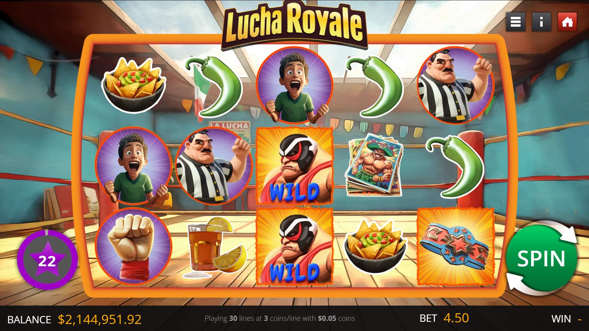 Lucha Royale game