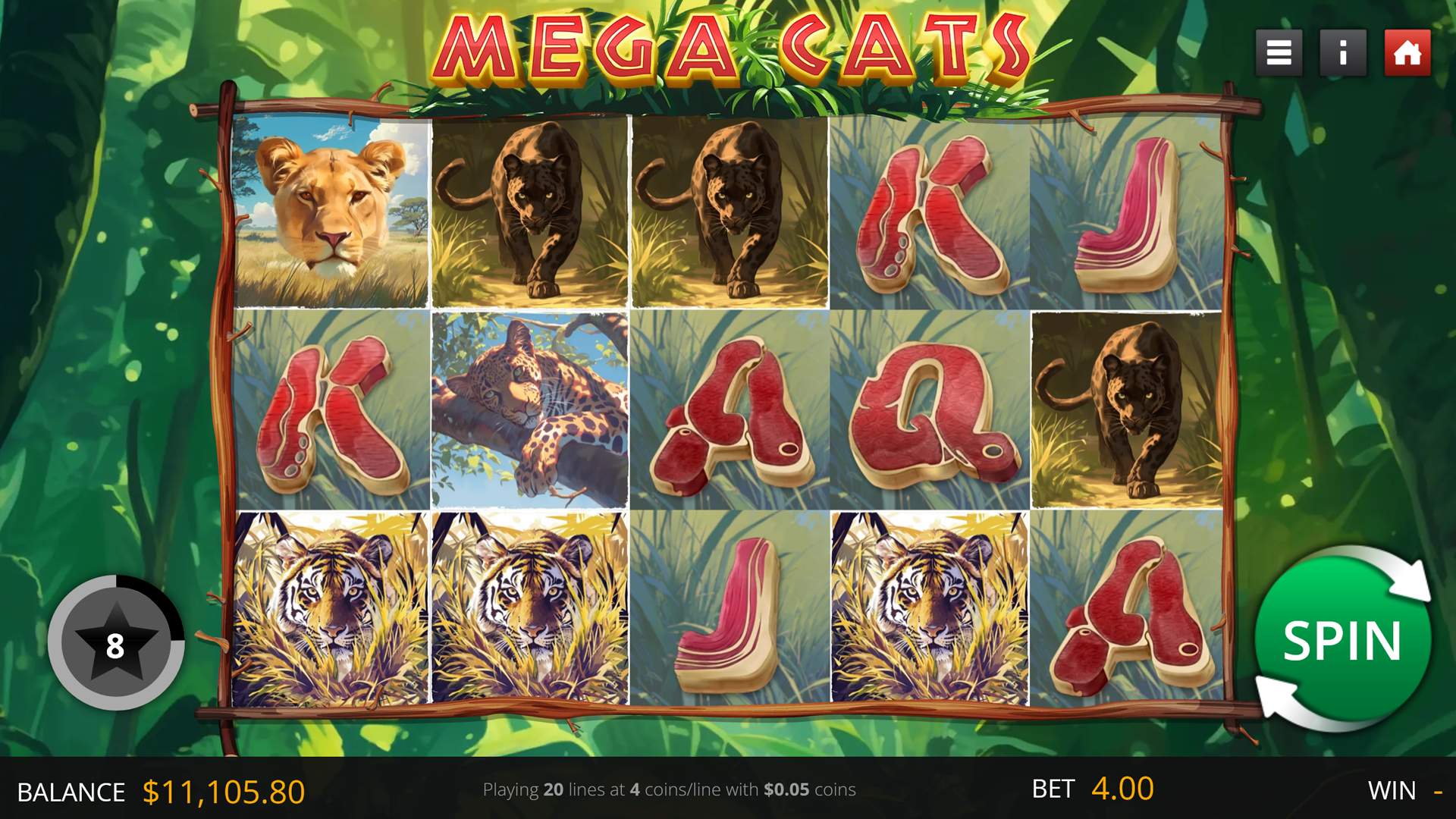 Mega Cats game