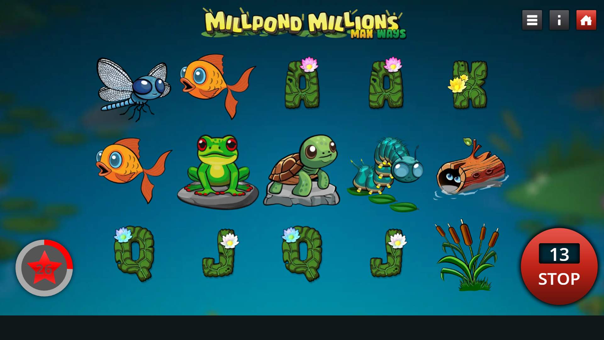 Millpond Millions game