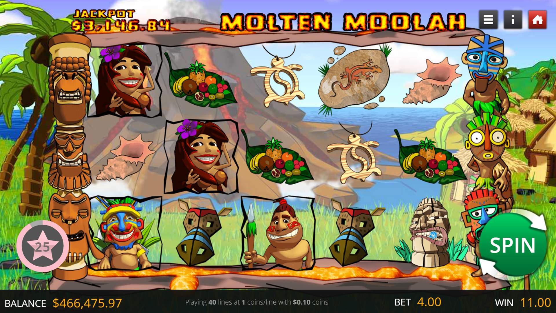 MoltenMoolah game