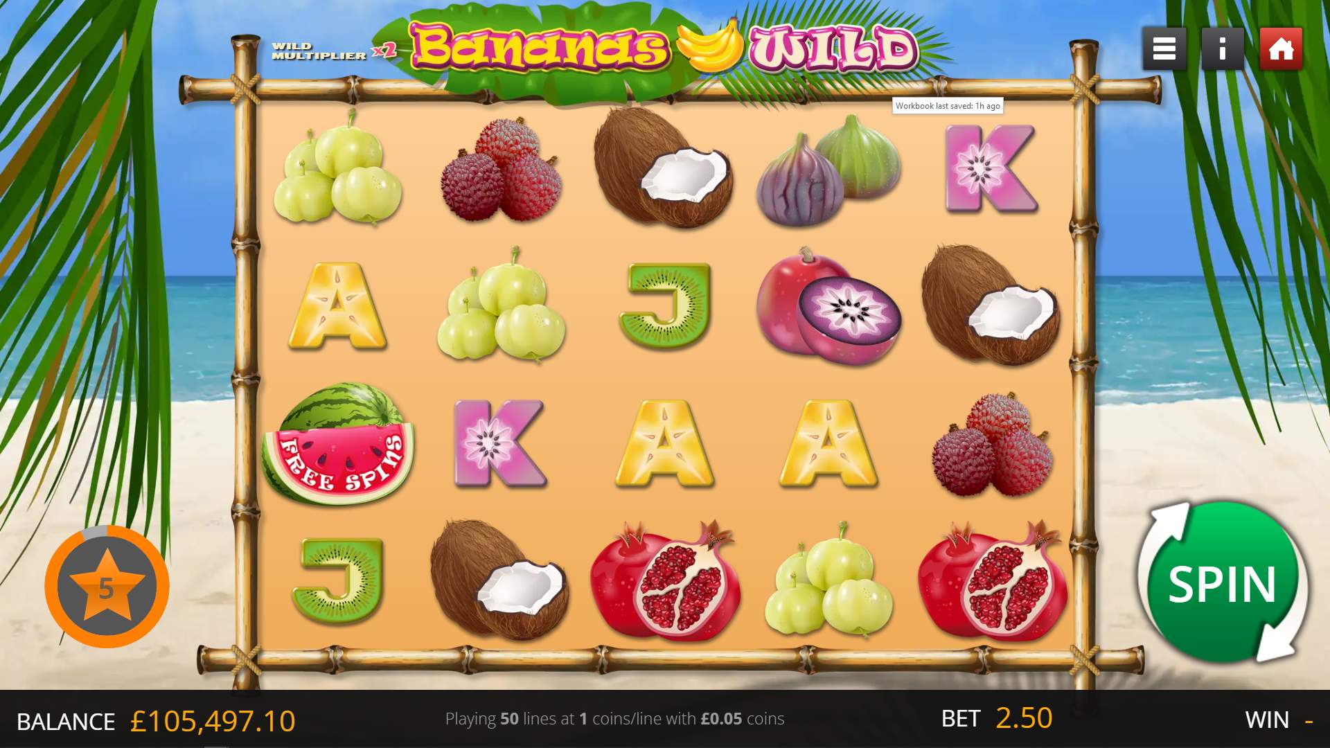 Bananas Wild game