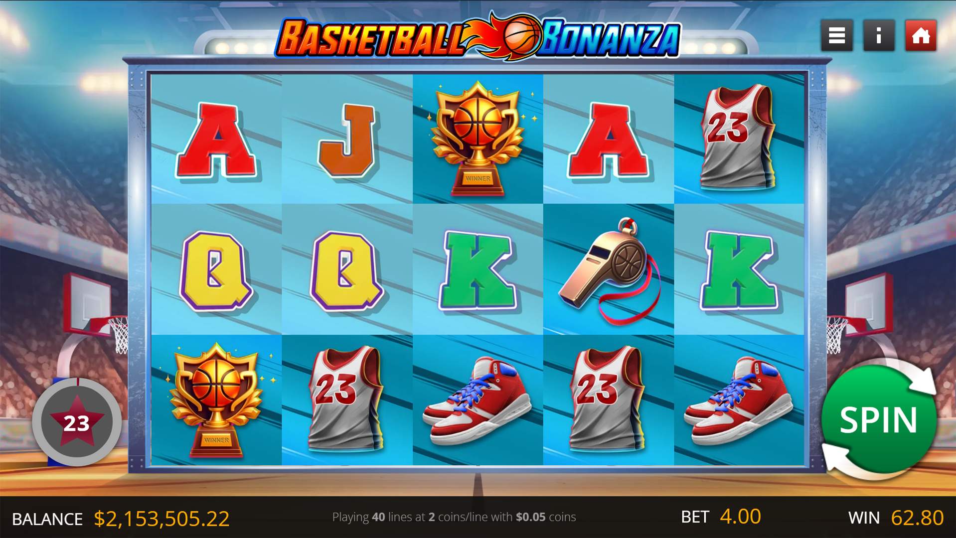 Basketball Bonanza game
