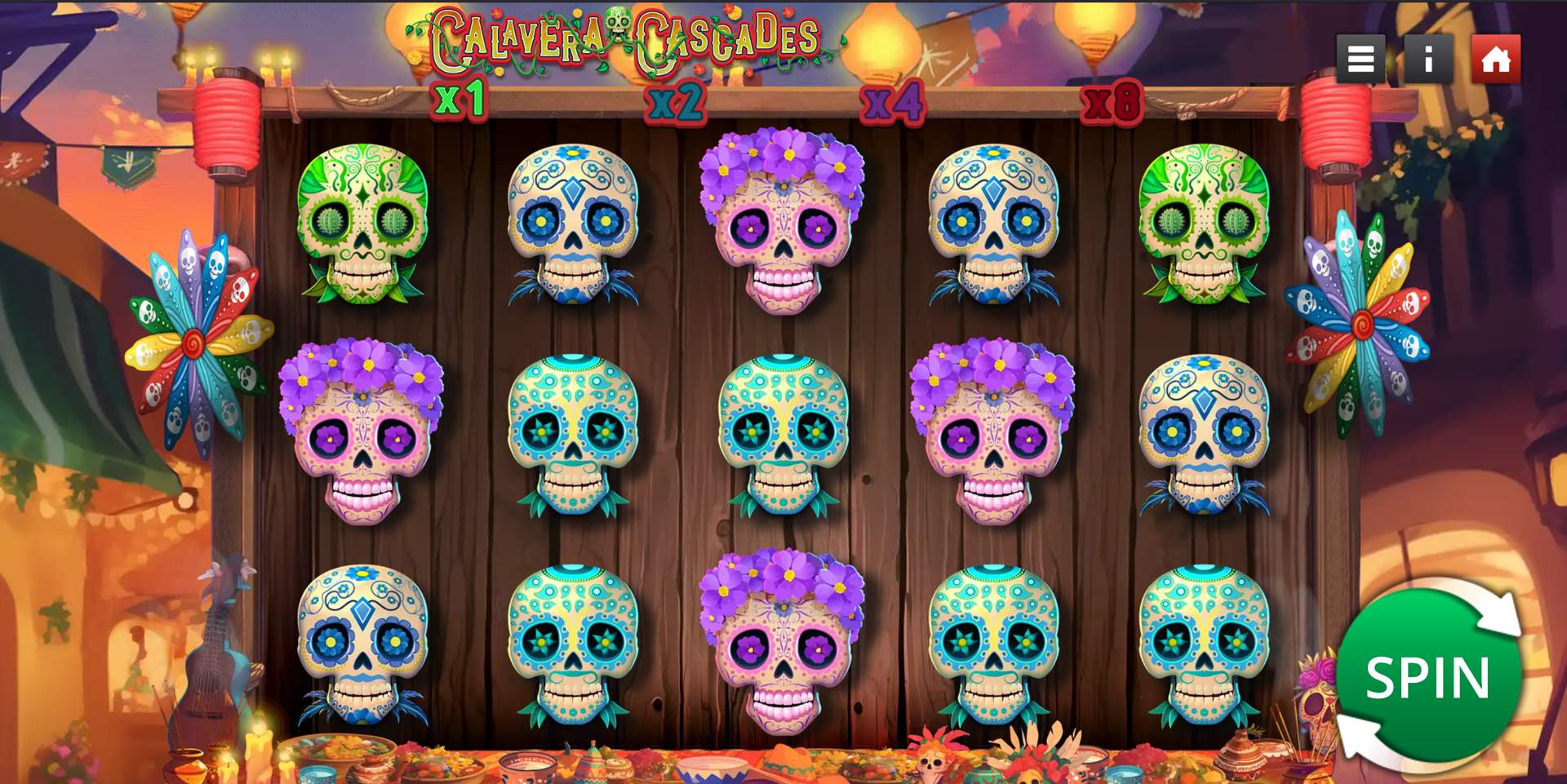 Calavera Cascades game