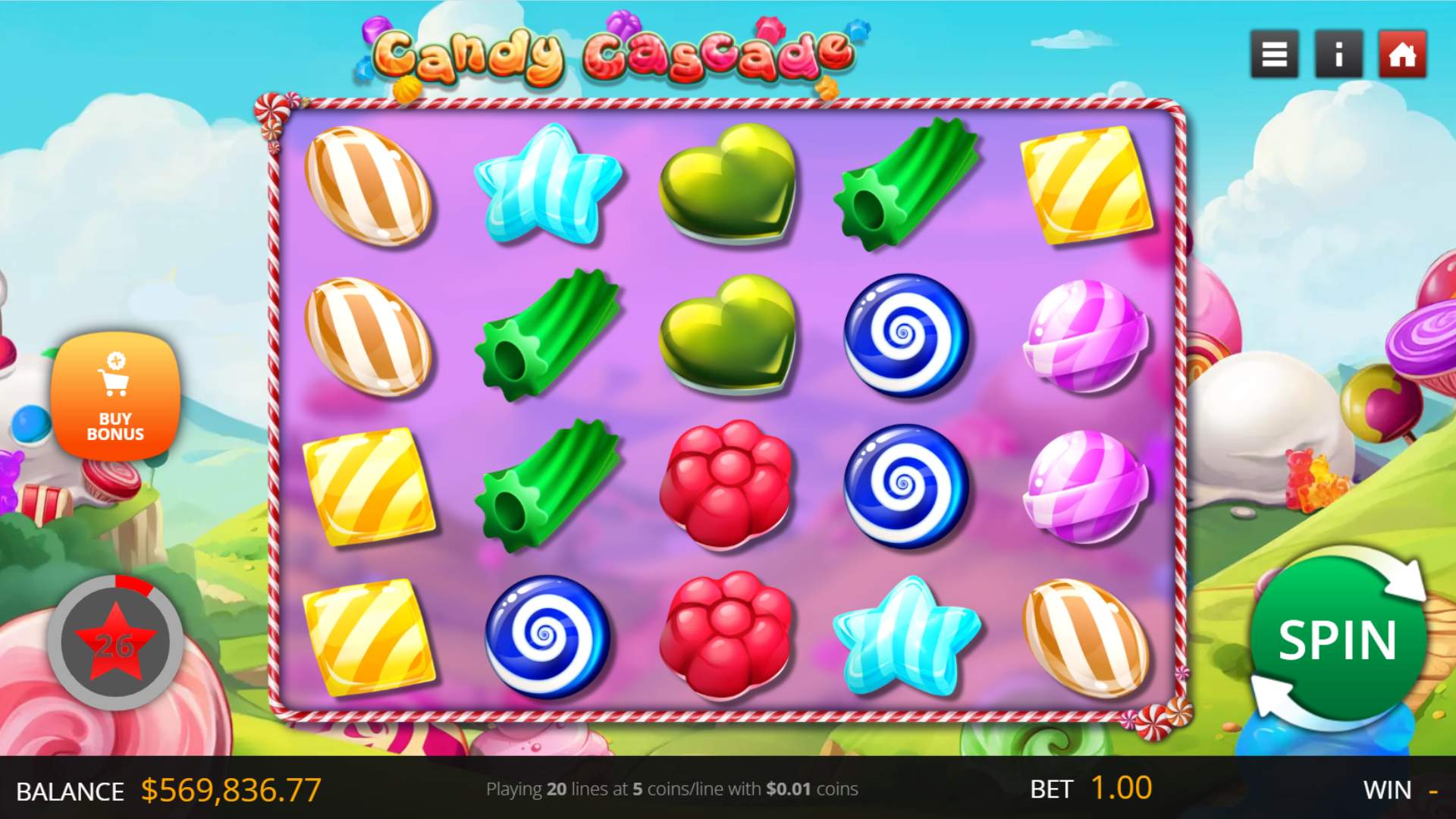 Candy Cascade game