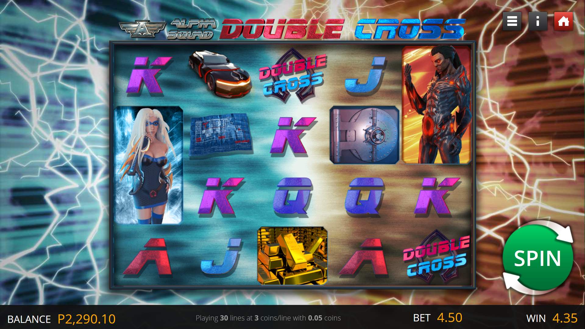 Alpha Squad Double Cross game