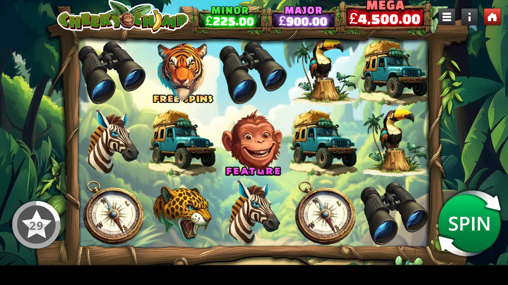 Cheeky Chimp game