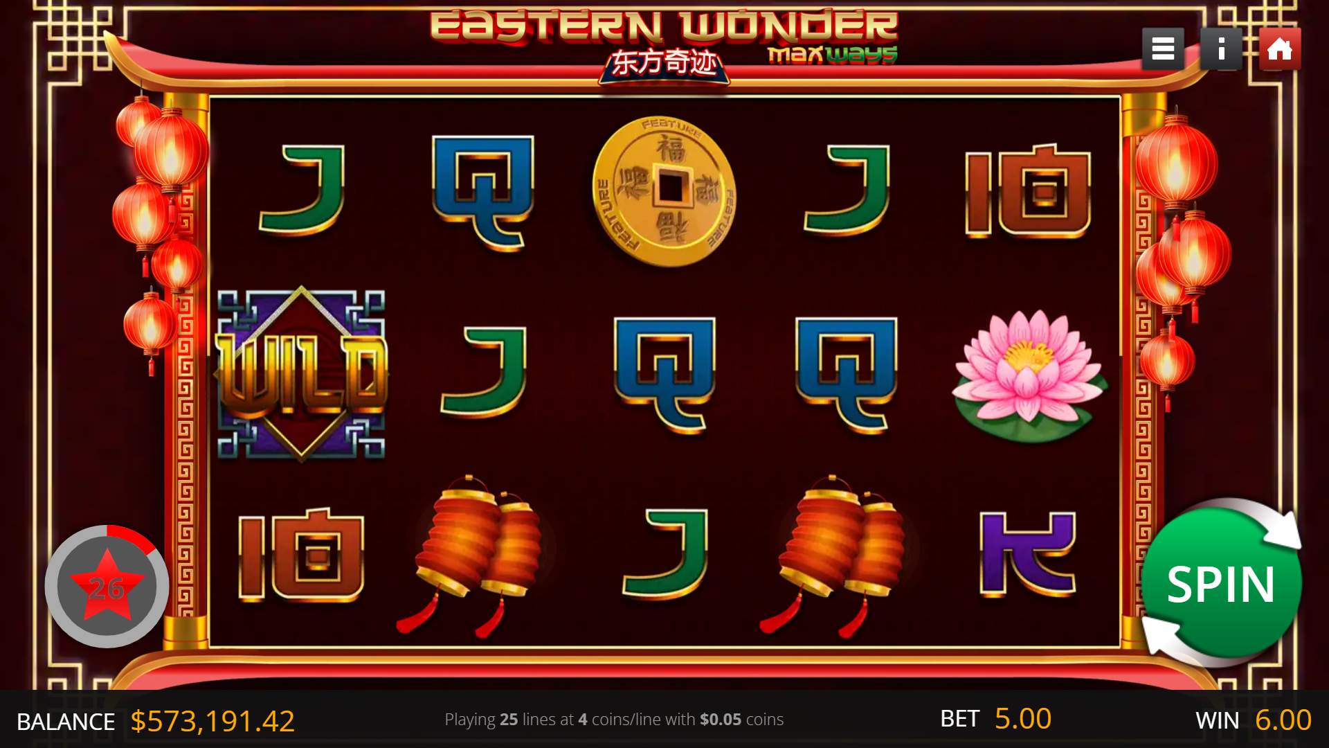 Eastern Wonder game