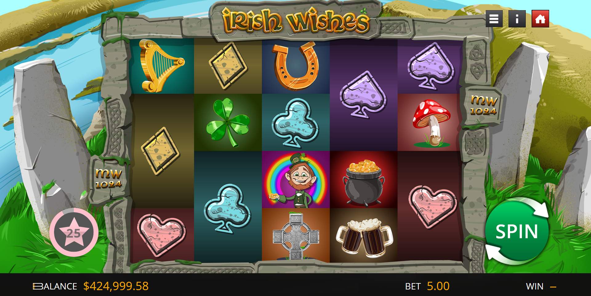 Irish Wishes game