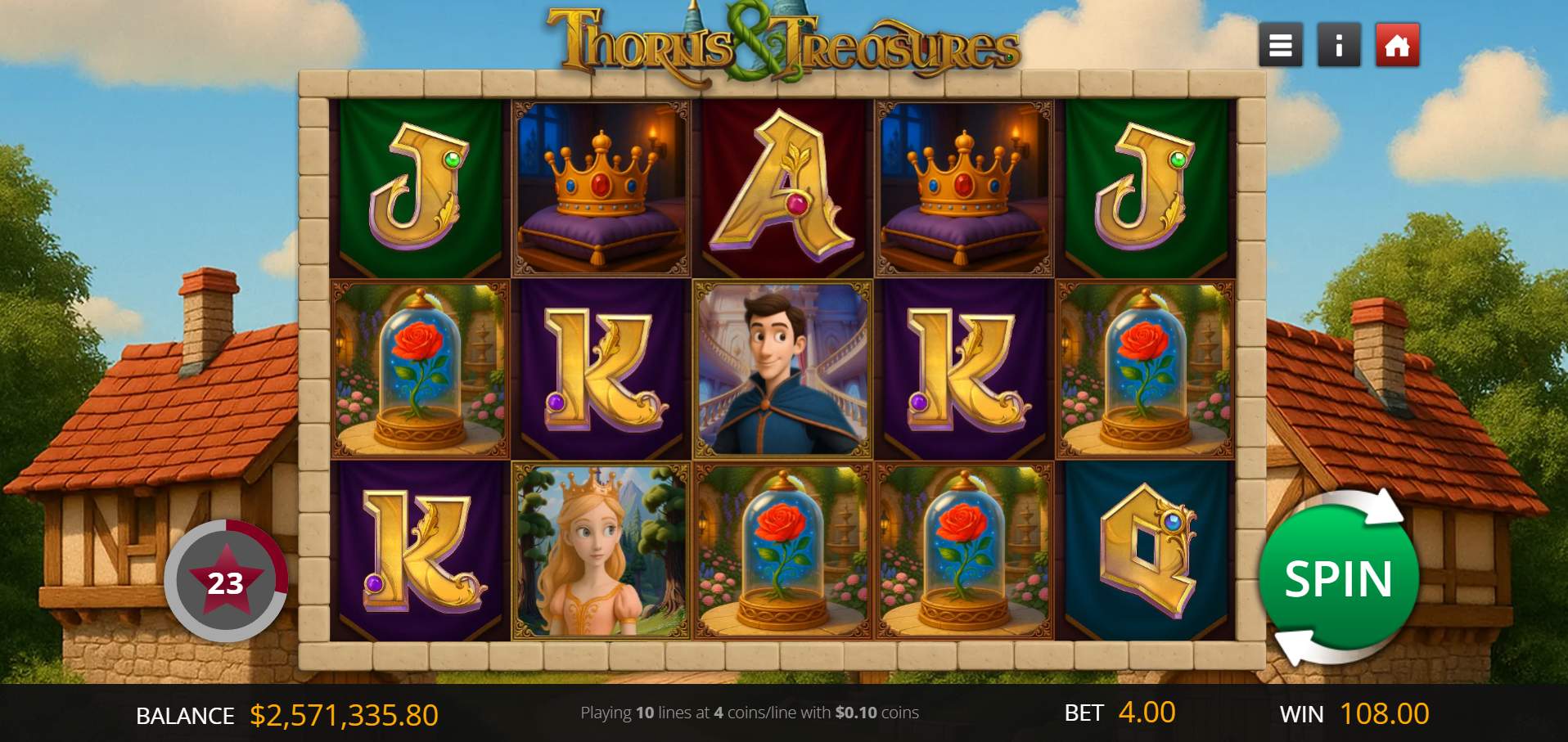 Thorns & Treasures game1