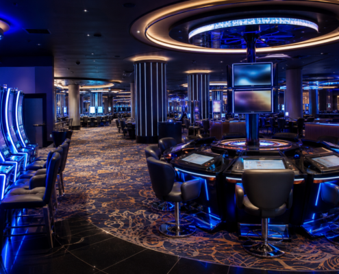 Foxwoods casino innovation editorial illustration