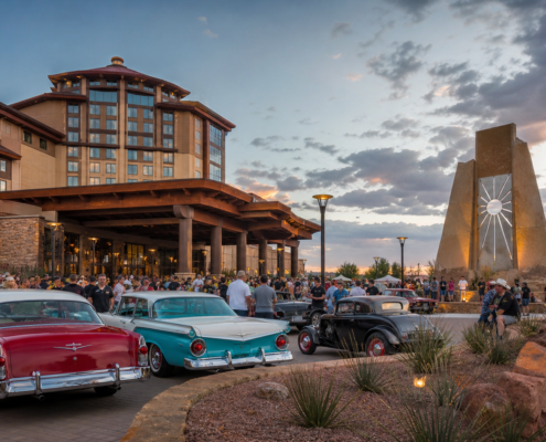 Route 66 Casino editorial illustration