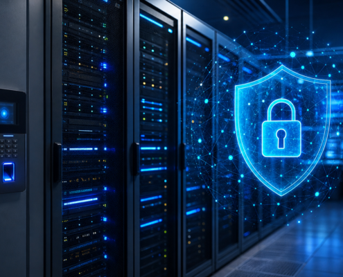 Casino cybersecurity operations with secure servers and access controls