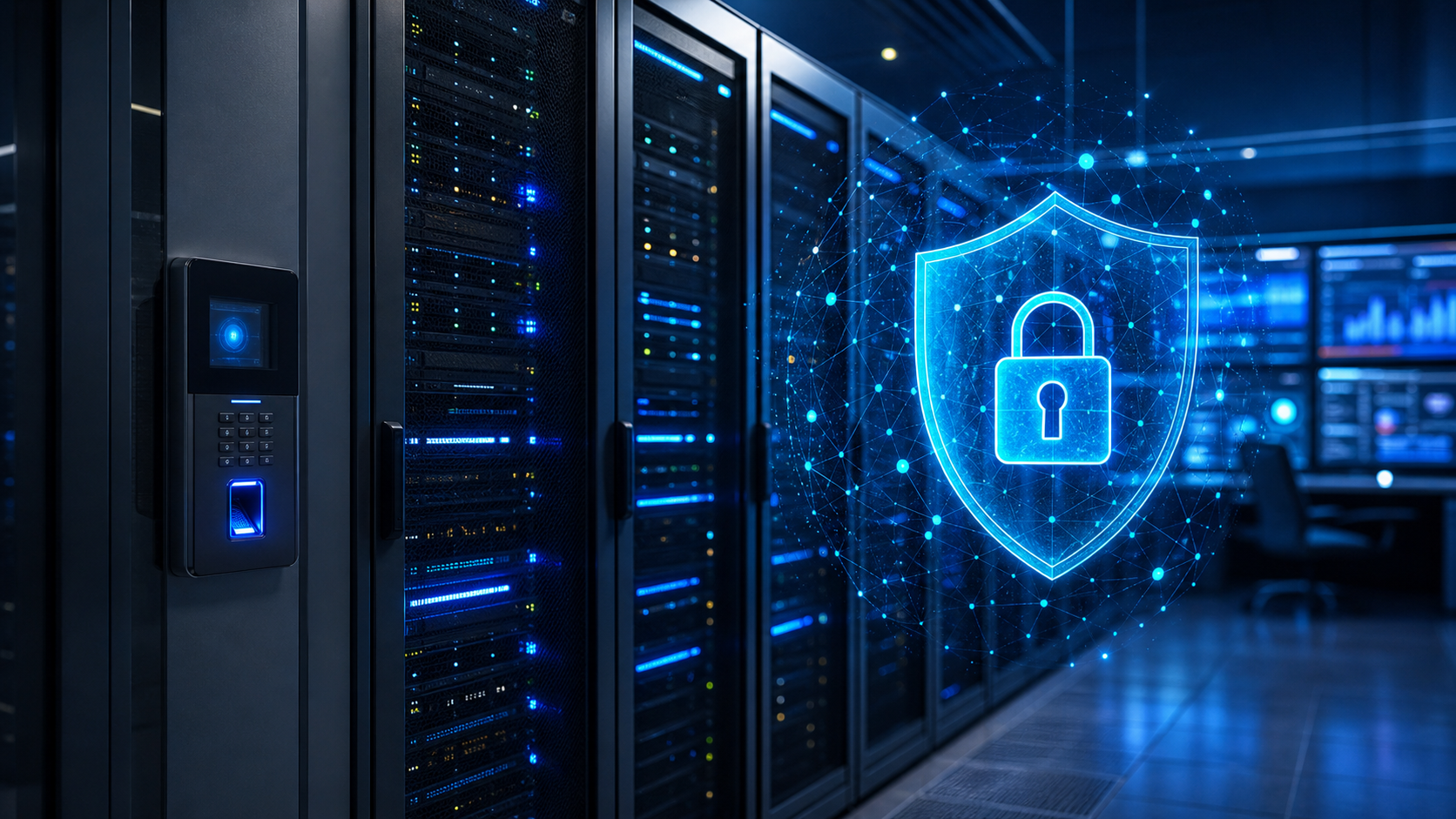 Casino cybersecurity operations with secure servers and access controls