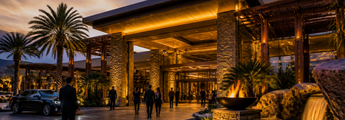 Unbranded Southern California tribal casino resort leadership scene
