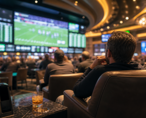 Las Vegas sports betting editorial news image