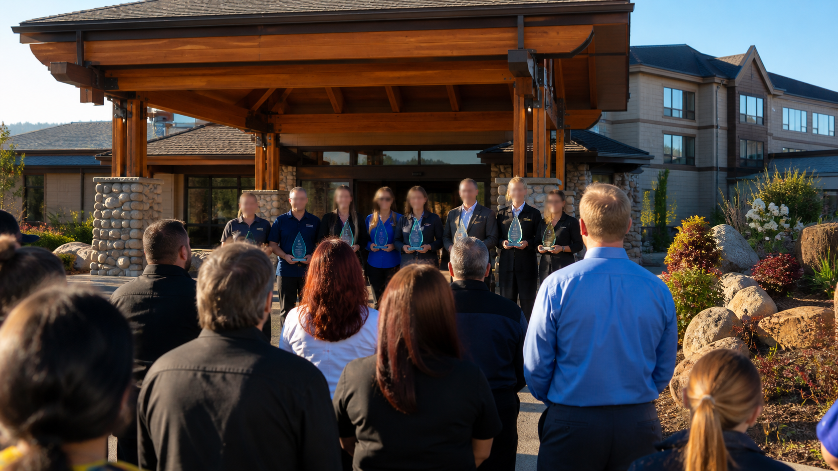 Northern California casino hotel and community award presentation