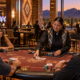 Editorial illustration of a tribal casino table game launch at Talking Stick Resort in Arizona