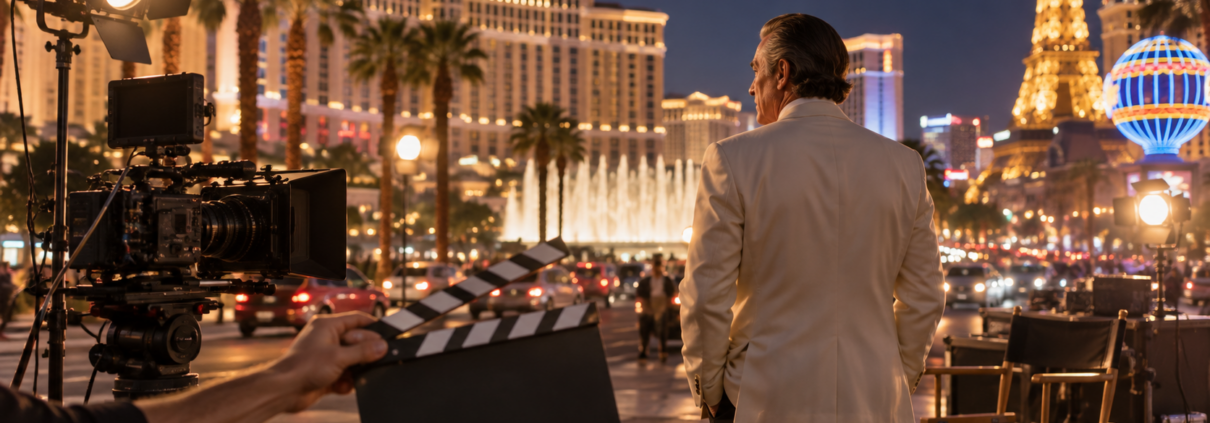 Editorial illustration about Vegas Matt Movie Indie Biopic, United States casino and gambling news, and source documents