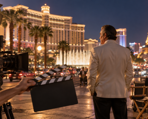 Editorial illustration about Vegas Matt Movie Indie Biopic, United States casino and gambling news, and source documents