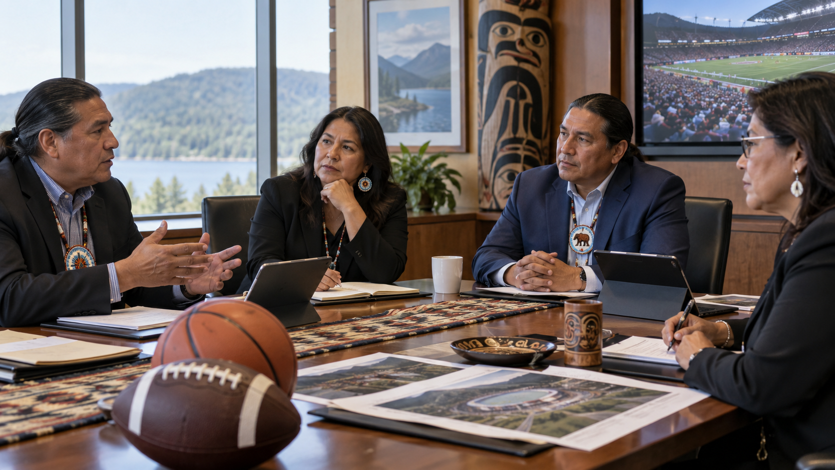 Editorial illustration for Tribal Sports Prediction Markets: OIGA Reaffirms Opposition