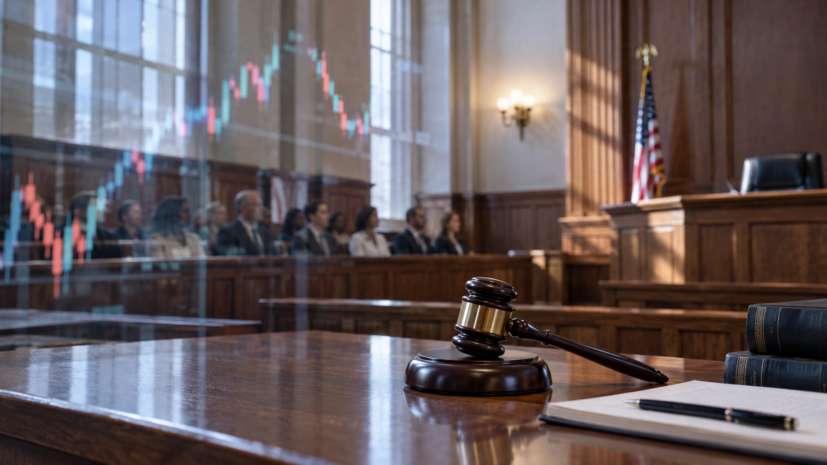 Editorial illustration for Prediction Market Jury Tampering: Court-Betting Concerns Raise New Questions